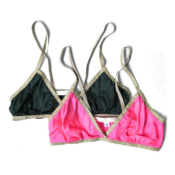 Erica Tanov sula silk bralette Erica Tanov sula silk bralette
