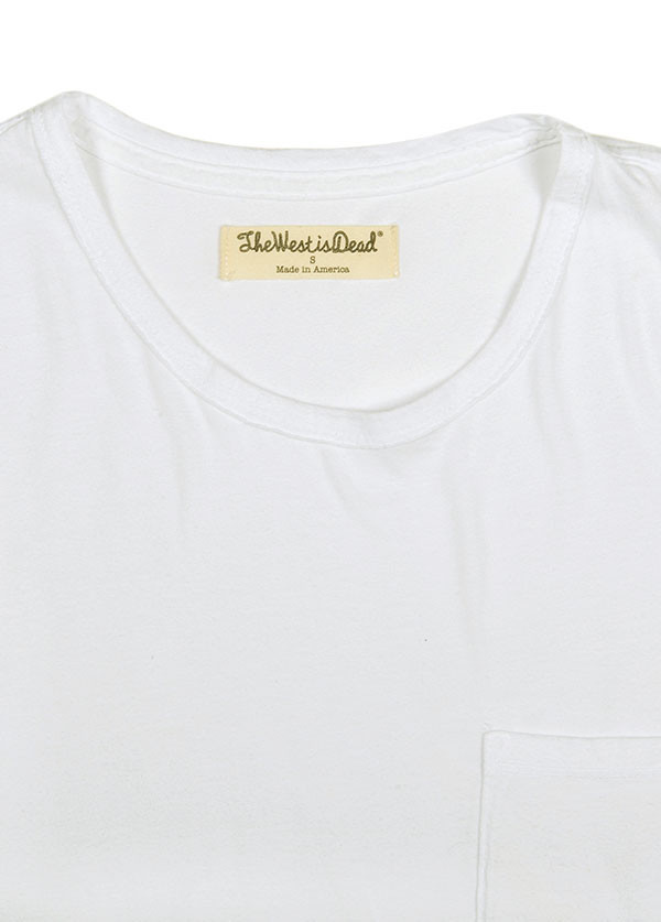 MEN'S THE WEST IS DEAD POCKET TEE MEN'S THE WEST IS DEAD POCKET TEE