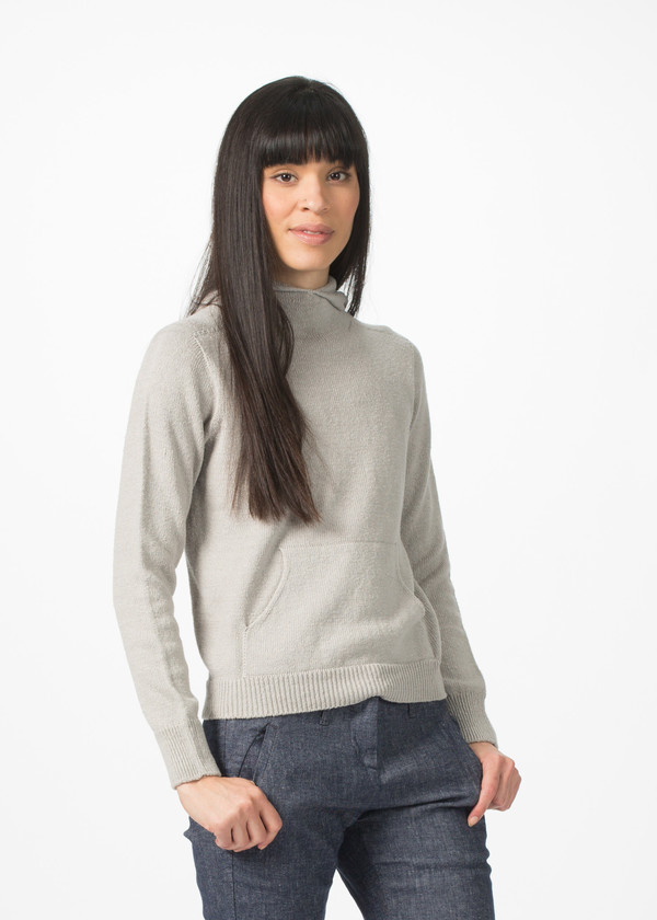 Evam Eva Seamless Hooded Pullover Evam Eva Seamless Hooded Pullover