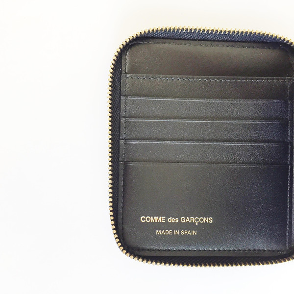Comme des Garcons - Classic Leather Black French Wallet Comme des Garcons - Classic Leather Black French Wallet