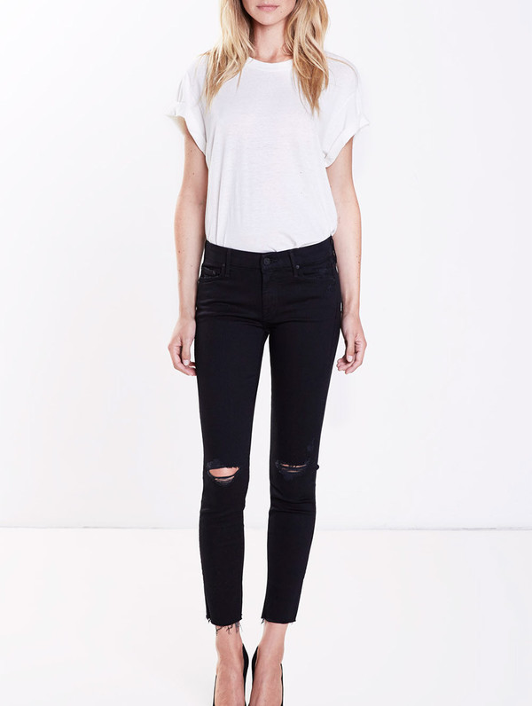 Mother Denim Looker Ankle Fray Mother Denim Looker Ankle Fray