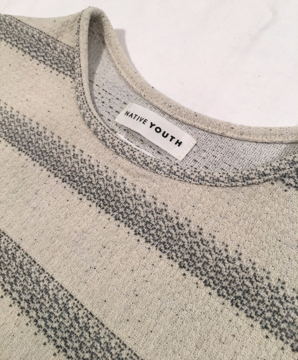 Native Youth Textured Stripe Top Native Youth Textured Stripe Top
