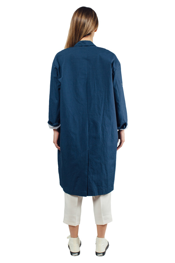 WU+SEN Siine Coat Navy WU+SEN Siine Coat Navy