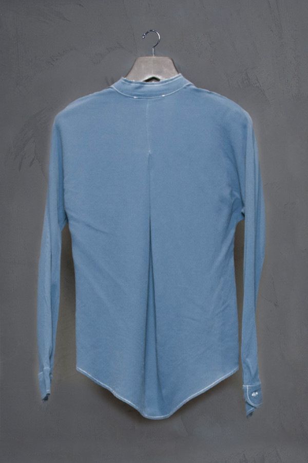 KES Henley V Neck Blouse KES Henley V Neck Blouse