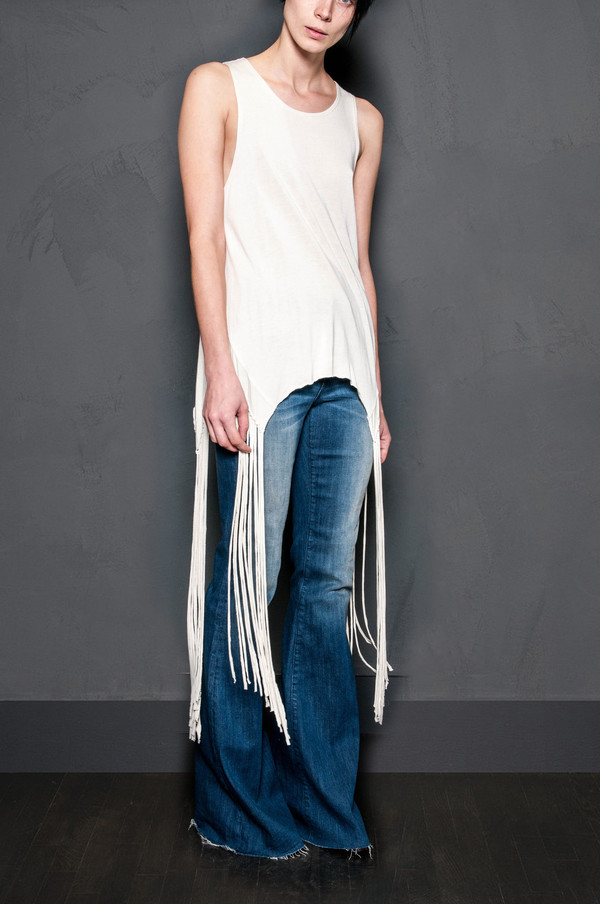 Raquel Allegra Fringe Tank Raquel Allegra Fringe Tank