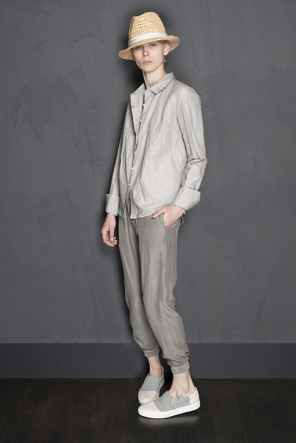 Raw Edge Linen Button Up Raw Edge Linen Button Up