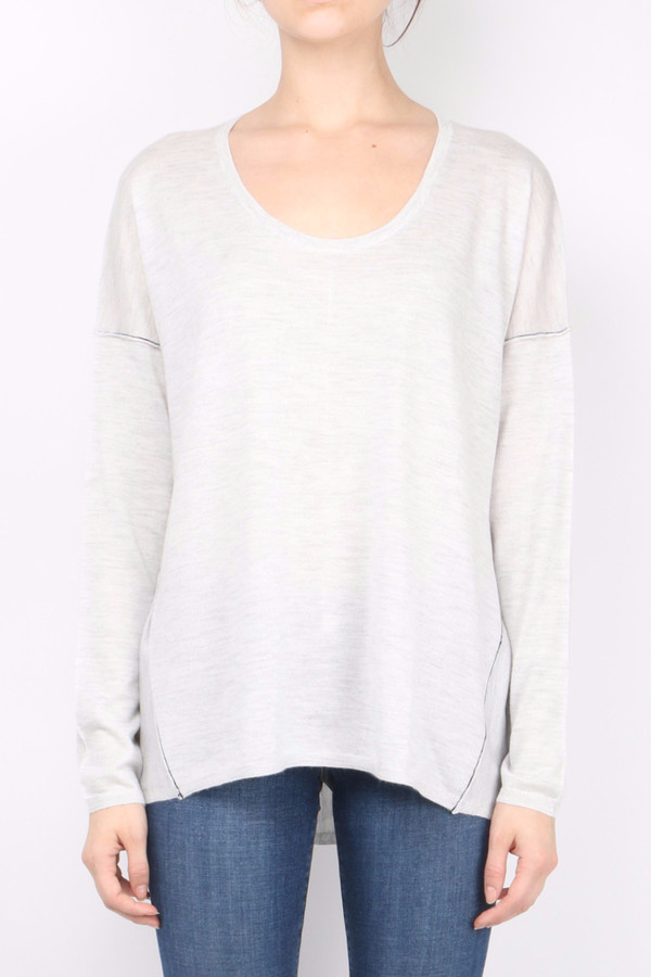 Paychi Guh Long Sleeve Boxy Tee Sweater Paychi Guh Long Sleeve Boxy Tee Sweater