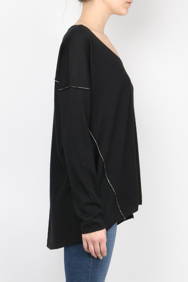 Paychi Guh Long Sleeve Boxy Tee Sweater Paychi Guh Long Sleeve Boxy Tee Sweater