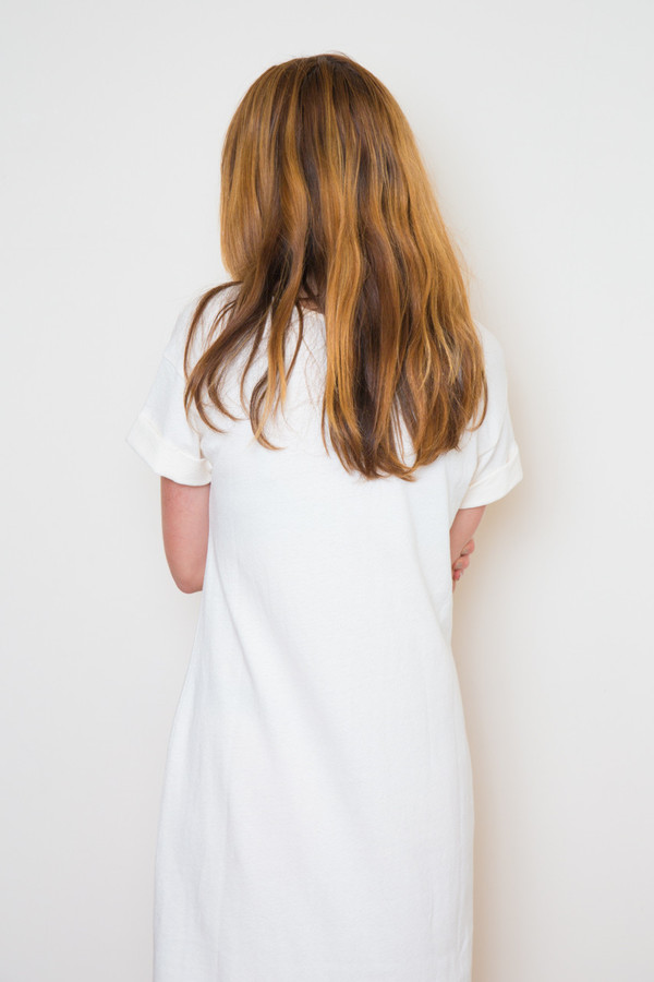 ali golden roll sleeve t-shirt dress ali golden roll sleeve t-shirt dress