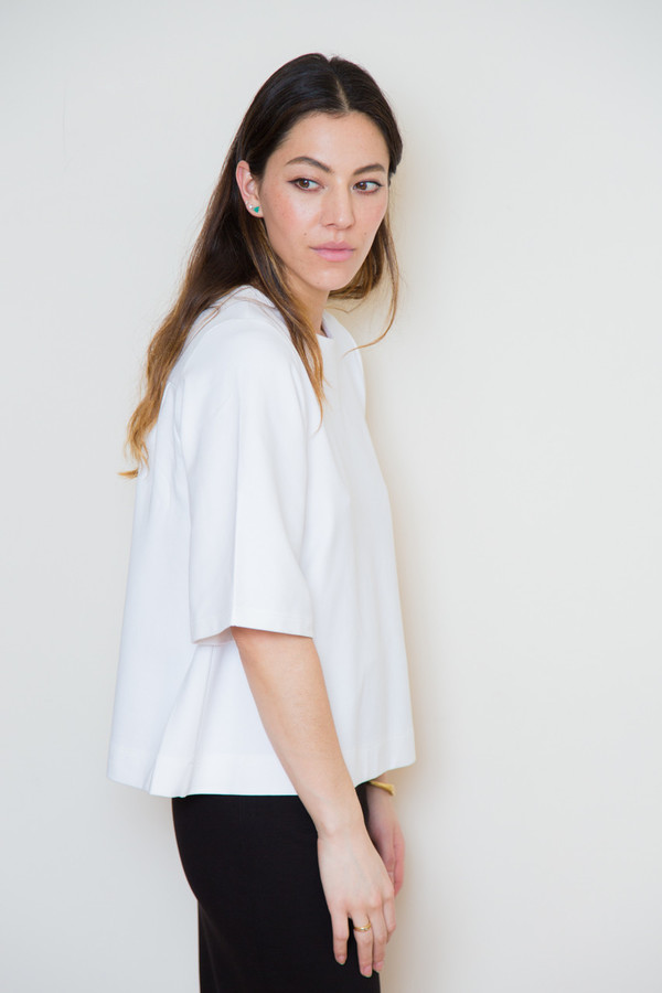 bytimo white s/s blouse bytimo white s/s blouse