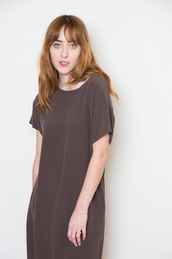 ottod'ame silk midi dress ottod'ame silk midi dress