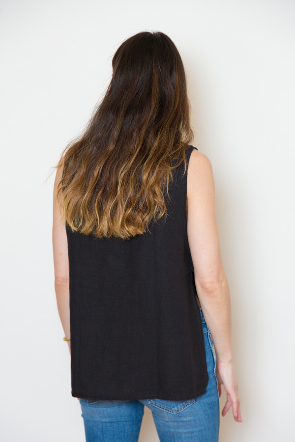 Ozma Apron Tank - Black Ozma Apron Tank - Black