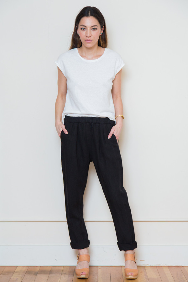 ozma pleated drape pants ozma pleated drape pants