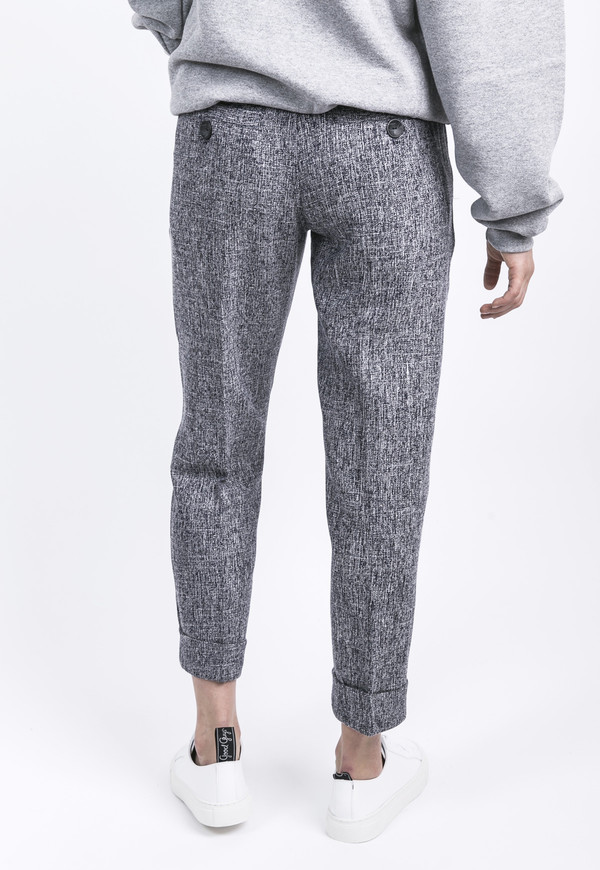 Unisex Heather Pleated Pants Unisex Heather Pleated Pants