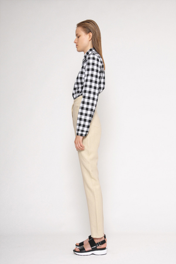 Diarte "Karol" Long Sleeve Checked Blouse Diarte "Karol" Long Sleeve Checked Blouse