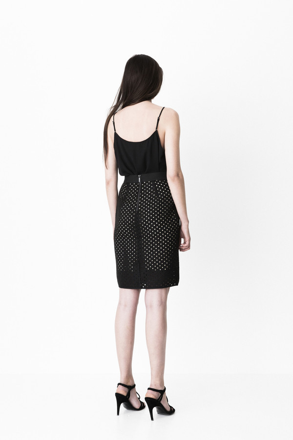 Storm and Marie "Dot" Straight Skirt Storm and Marie "Dot" Straight Skirt