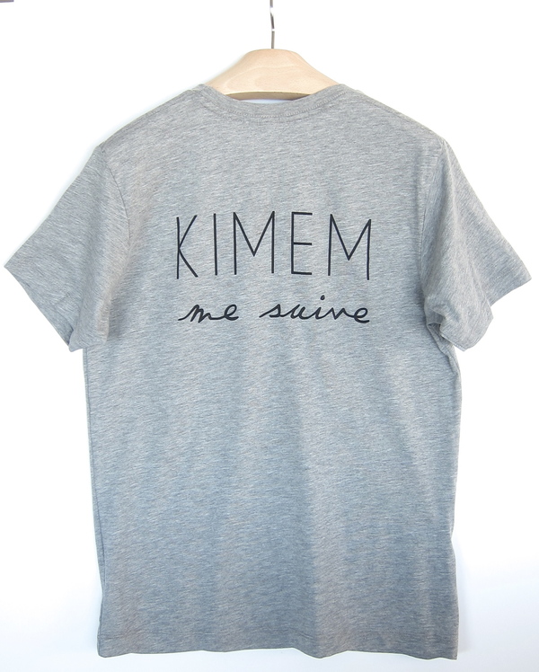 KIMEM me suive print T-shirt KIMEM me suive print T-shirt