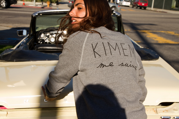 KIMEM me suive print Sweater KIMEM me suive print Sweater