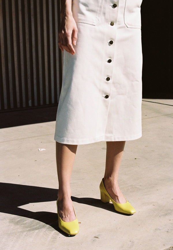 Maryam Nassir Zadeh Maryam Heel - lemon calf Maryam Nassir Zadeh Maryam Heel - lemon calf