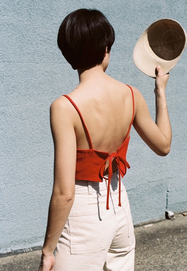 Creatures of Comfort Jacques Top - red Creatures of Comfort Jacques Top - red