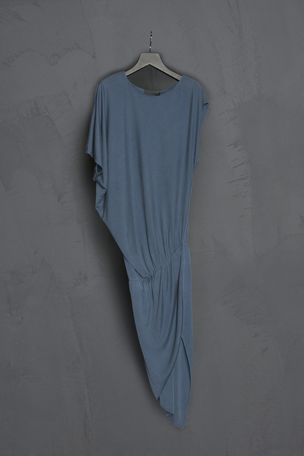 KES Silk Jersey Asymmetric Dress KES Silk Jersey Asymmetric Dress