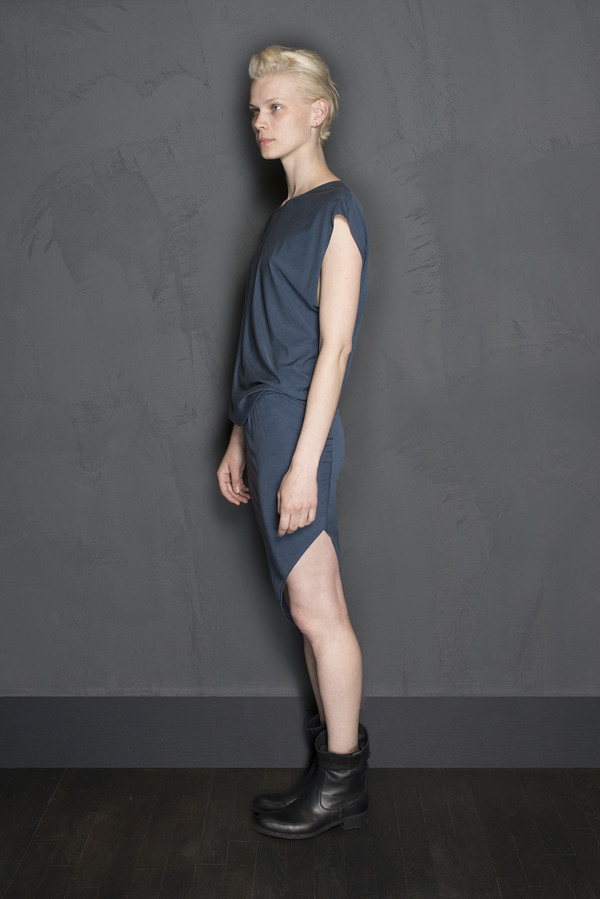 KES Silk Jersey Asymmetric Dress KES Silk Jersey Asymmetric Dress