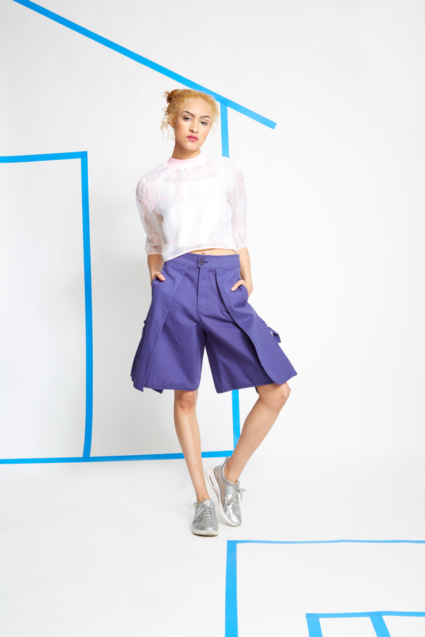 Steven Tai Side Bow Shorts Steven Tai Side Bow Shorts