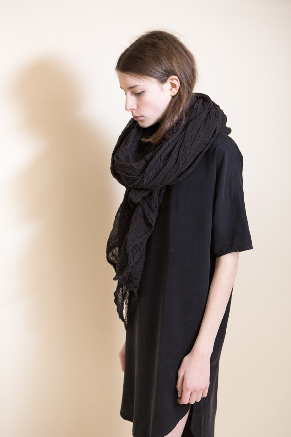 Scarf Shop Cotton Giant Scarf / Soot Scarf Shop Cotton Giant Scarf / Soot