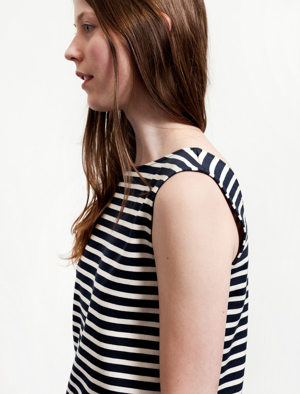 Norse Projects Aina Stripe Tank Ecru/Navy Norse Projects Aina Stripe Tank Ecru/Navy