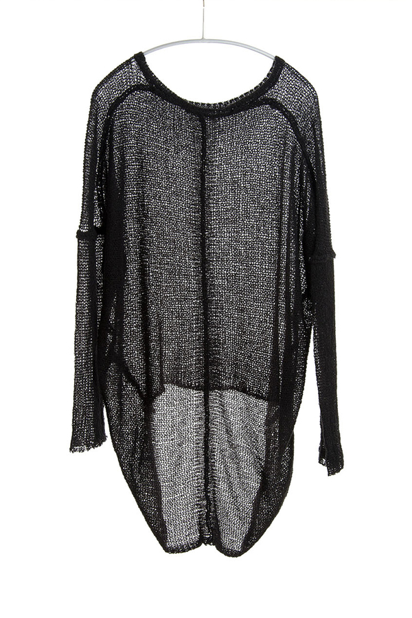 Paychi Guh Sheer Pullover Black Paychi Guh Sheer Pullover Black