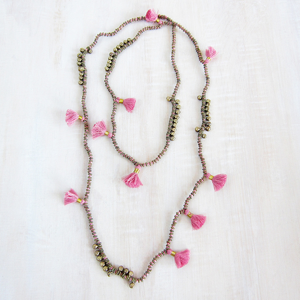Bluma Project Farah necklace - rose Bluma Project Farah necklace - rose