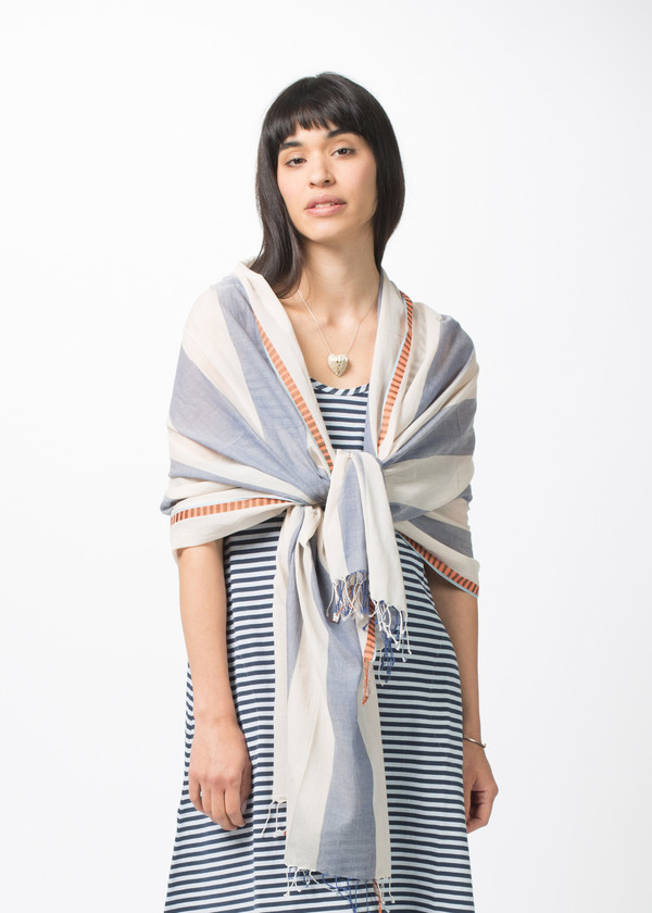 Epice Beach Stripe Scarf Epice Beach Stripe Scarf