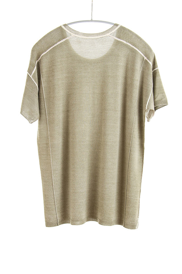 Paychi Guh Square Tee Olive Paychi Guh Square Tee Olive