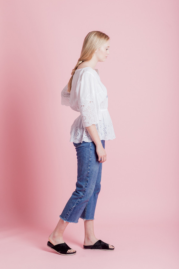SUNO EMBROIDERED TOP SUNO EMBROIDERED TOP