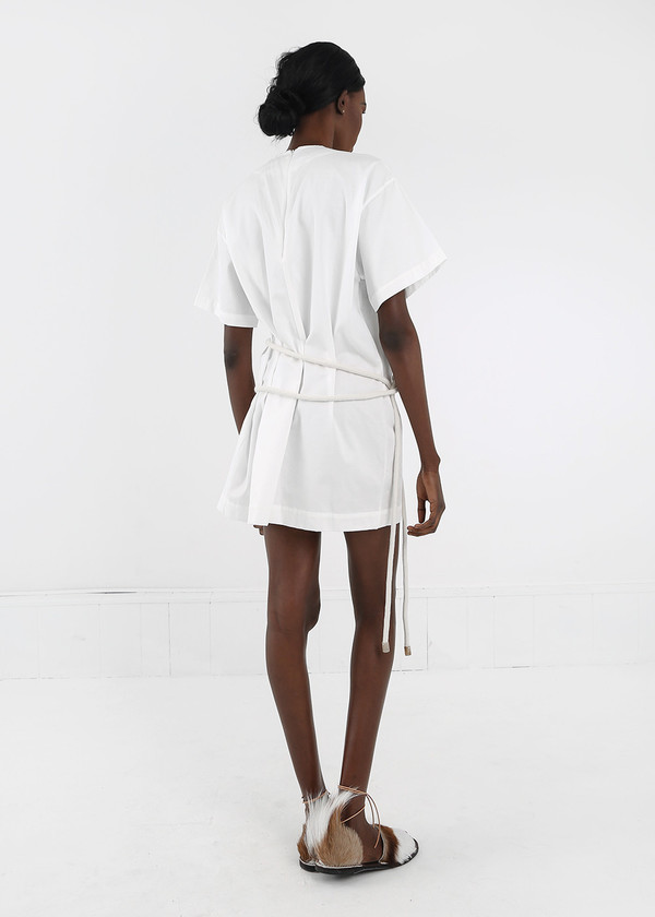 Delfina Balda White Paradiso Tunic Tee Delfina Balda White Paradiso Tunic Tee