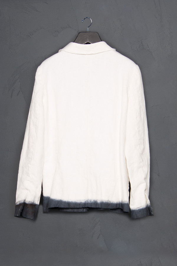 KES Raw Edge Blazer Linen KES Raw Edge Blazer Linen