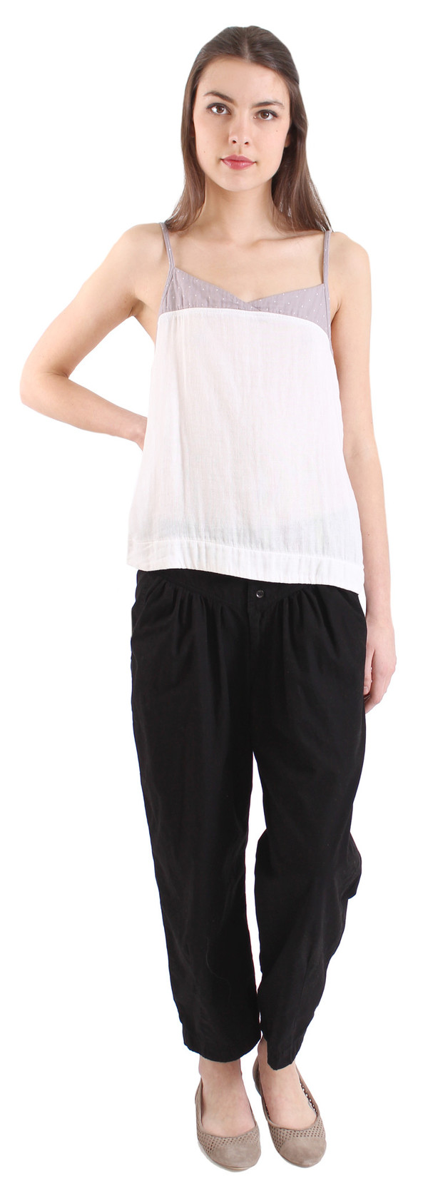Prairie Underground Bichette in White/Grey Prairie Underground Bichette in White/Grey