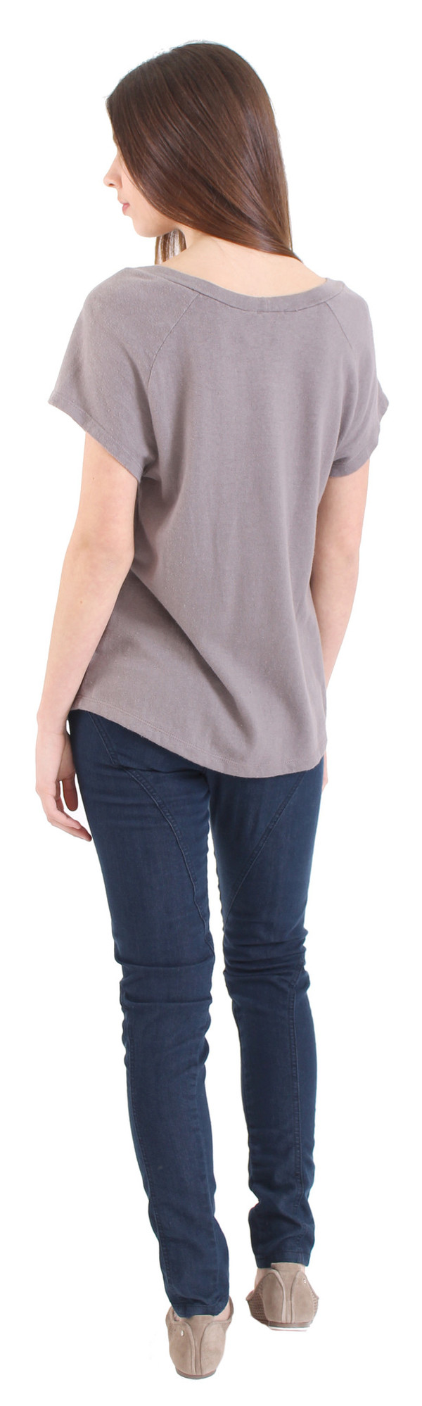 Prairie Underground Breezy Tee in Wet Cement Prairie Underground Breezy Tee in Wet Cement