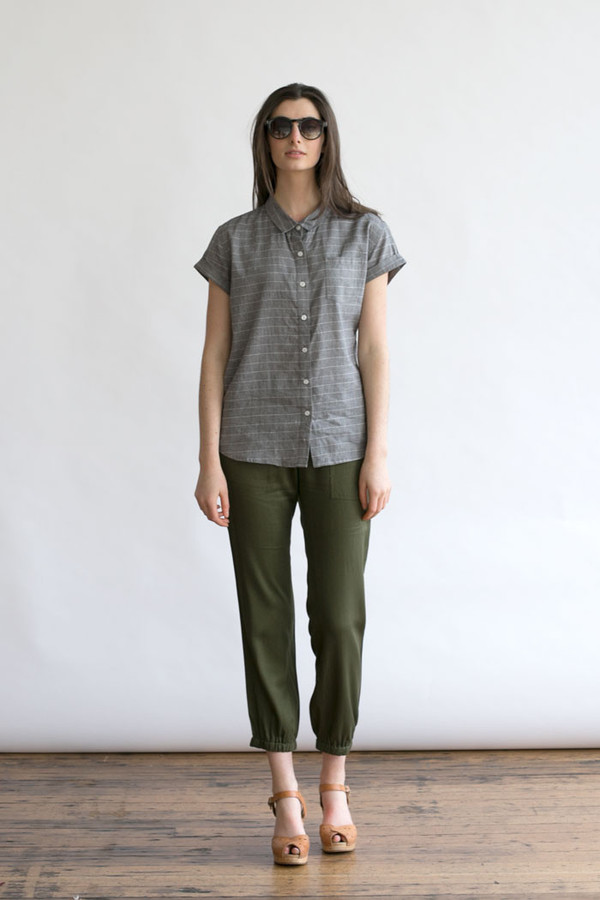 Bridge & Burn Bea Gray Stripe Bridge & Burn Bea Gray Stripe