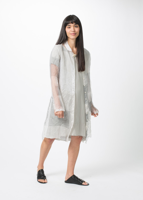 Rundholz Sheer Square Dress Rundholz Sheer Square Dress