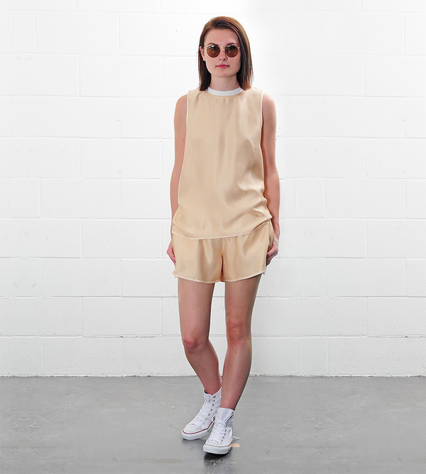 Won Hundred Toasted Almond Lonnie Shorts Won Hundred Toasted Almond Lonnie Shorts