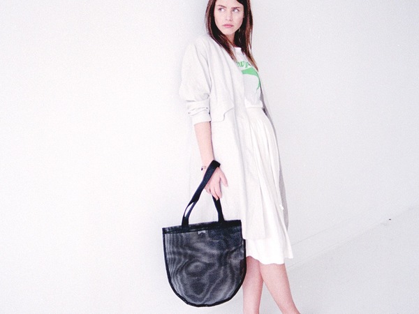 Scout & Catalogue LA PLAYA TOTE - BLACK MESH Scout & Catalogue LA PLAYA TOTE - BLACK MESH