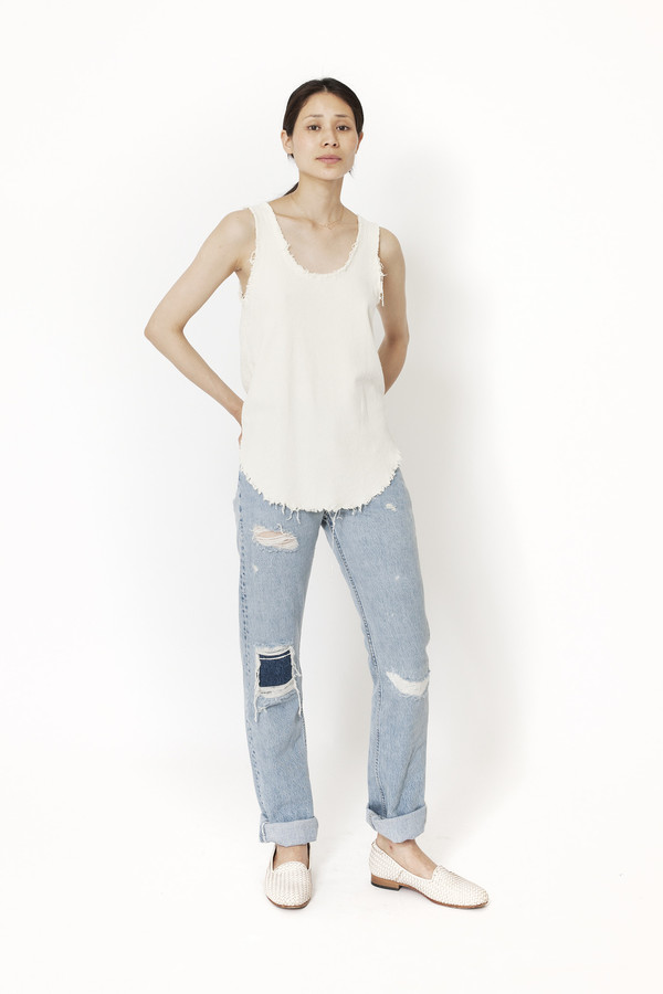 Black Crane Center Seam Tank Black Crane Center Seam Tank