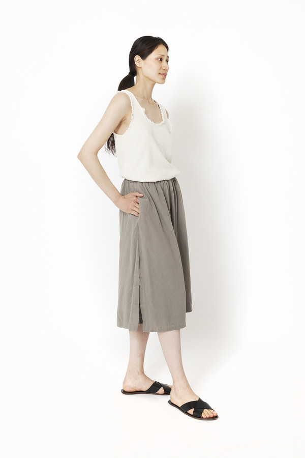 Black Crane Slit Wide Culotte Black Crane Slit Wide Culotte