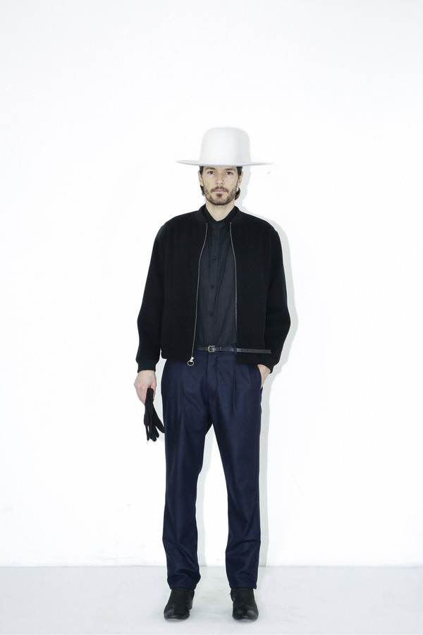 Westerlind Felt Wide Brimmed Hat - White Westerlind Felt Wide Brimmed Hat - White