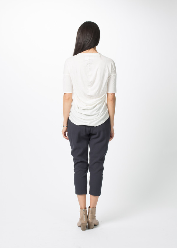 Evam Eva Double Cloth Tuck Pants Evam Eva Double Cloth Tuck Pants