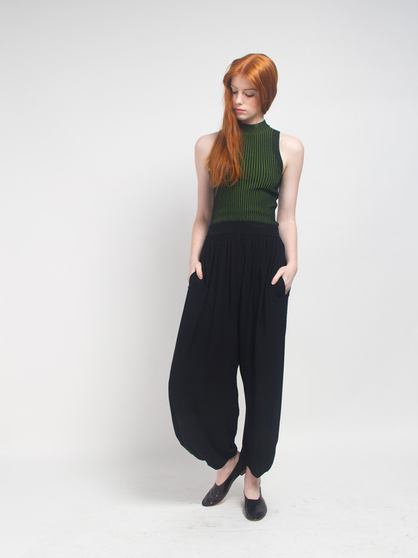 Pari Desai Hope Mock Neck Tank Fern Pari Desai Hope Mock Neck Tank Fern
