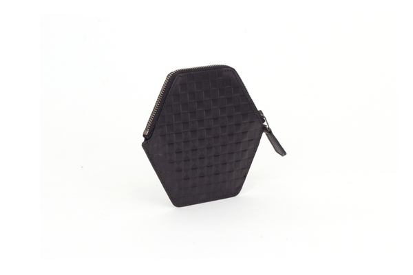 Nº31 Hexa Wallet Chequered in Black Nº31 Hexa Wallet Chequered in Black