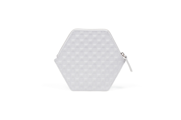 Nº31 Hexa Wallet Chequered in Light Gray Nº31 Hexa Wallet Chequered in Light Gray