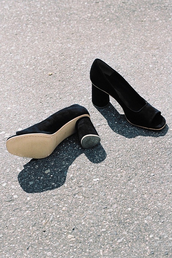 Rachel Comey Kinzey Pump - midnight suede Rachel Comey Kinzey Pump - midnight suede